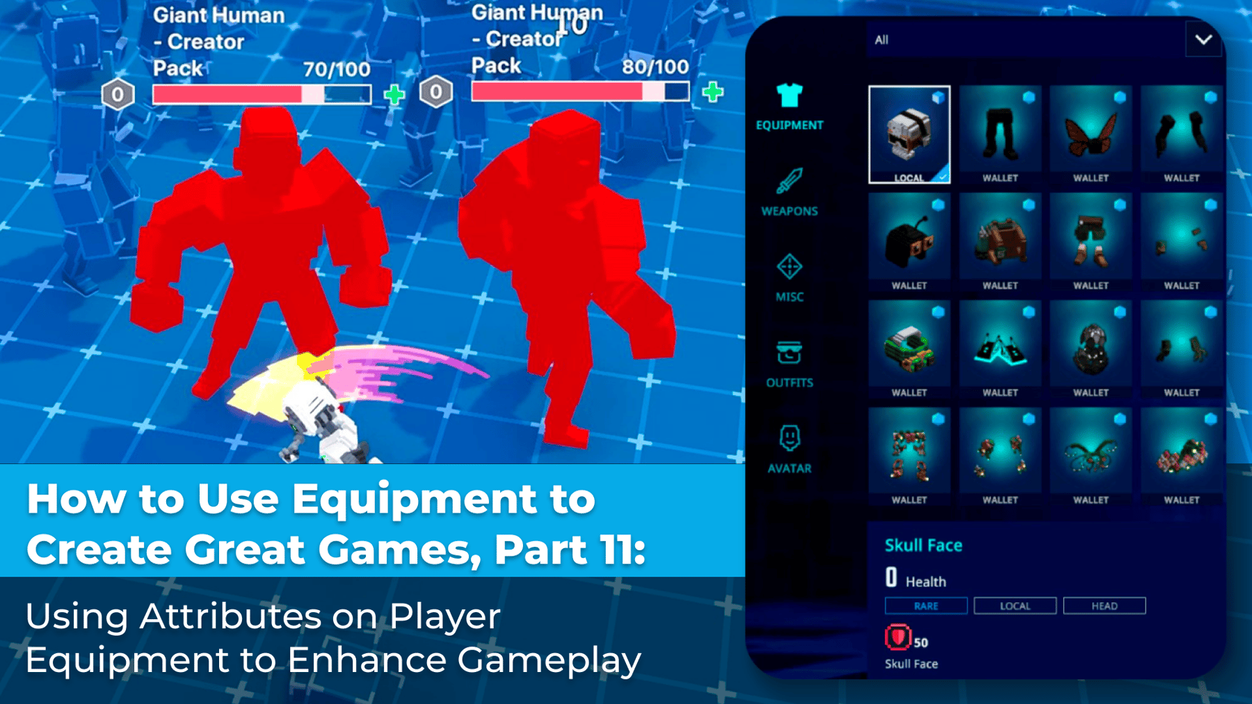 How To Use Equipment To Create Great Games, Part 11: Using Attributes on Equipment to Enhance Gameplay