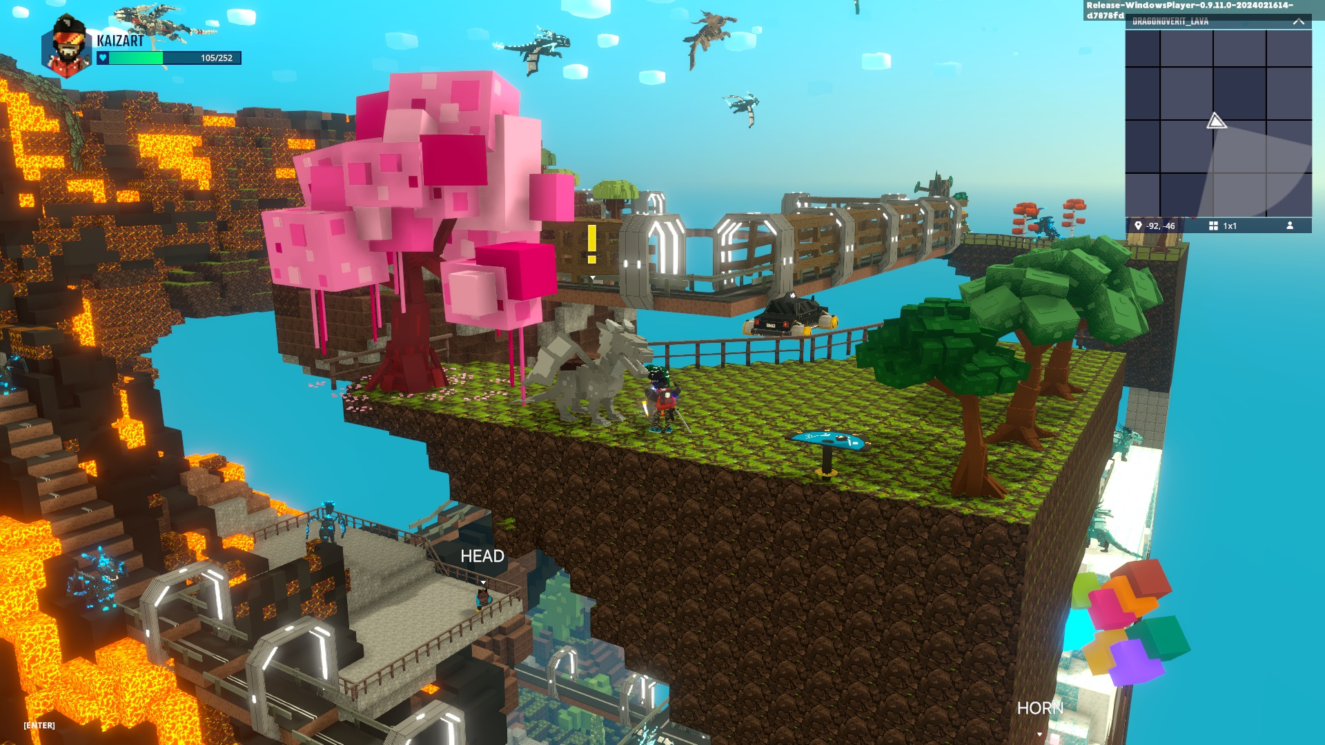 더 샌드박스 - DragonOverIt_Lava