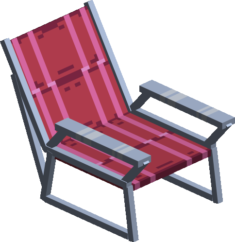 iv2 Games - Red Beach Chair preview