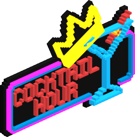 LAND Owner Cocktail Hour Neon Sign Reward S7 preview