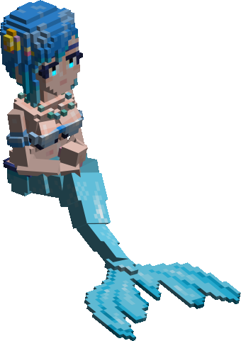Blue Mermaid - CF Water Worlds preview
