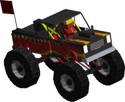 Monster truck preview