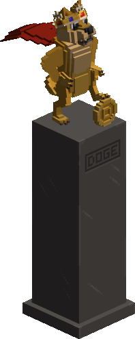Doge Statue preview