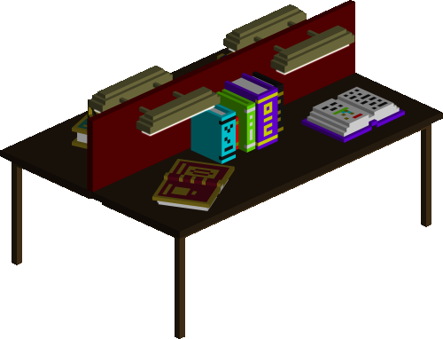 Library Table V2 preview