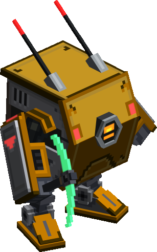 Yellow Minerbot preview