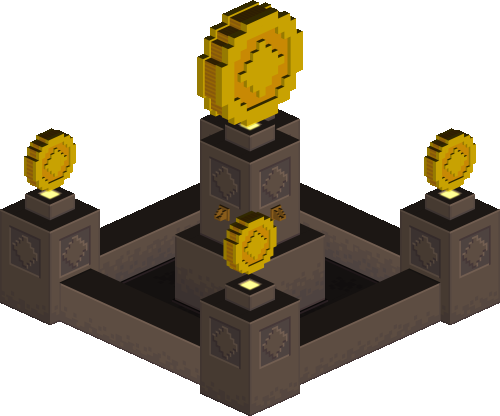Sand Coin Fountain preview