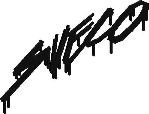 The Sandbox - Black Sueco Graffiti Logo - Sueco