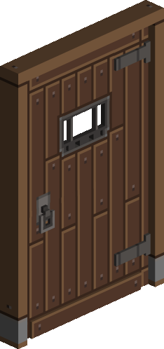 Single Door for Pirate Hut preview
