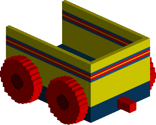 Wooden Toy Wagon preview