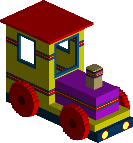 Wooden Toy Train preview