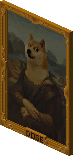 Doge Mona Art preview