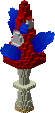 Crystallised Red Mushroom - The Smurfs preview