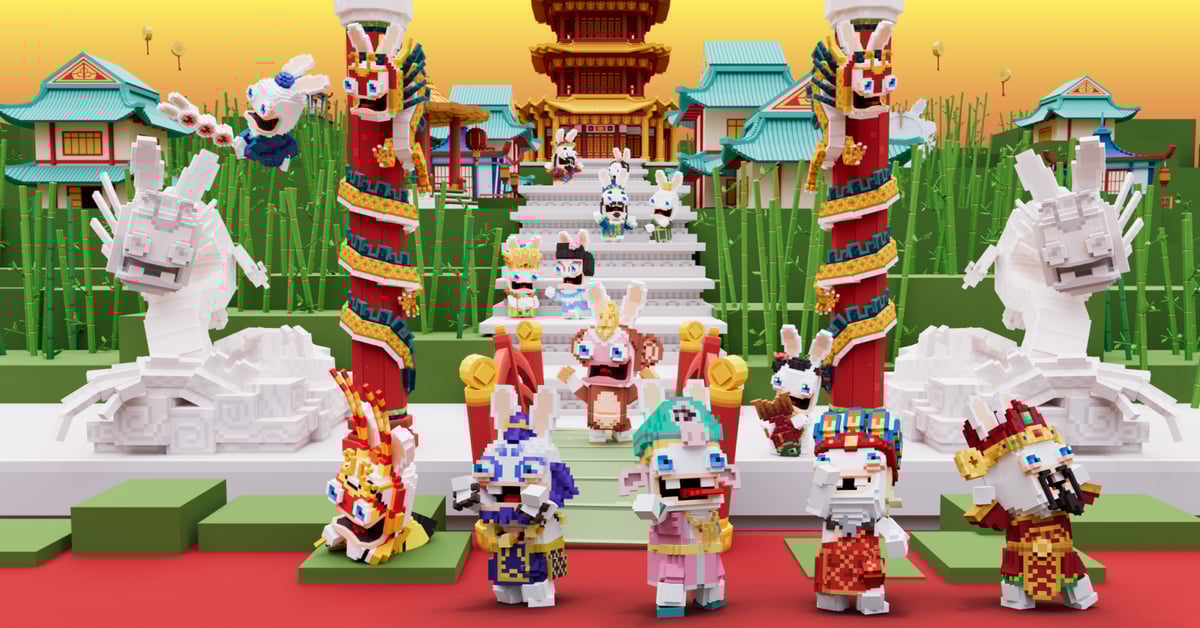 The Sandbox Shop - Rabbids Lunar New Year Avatars