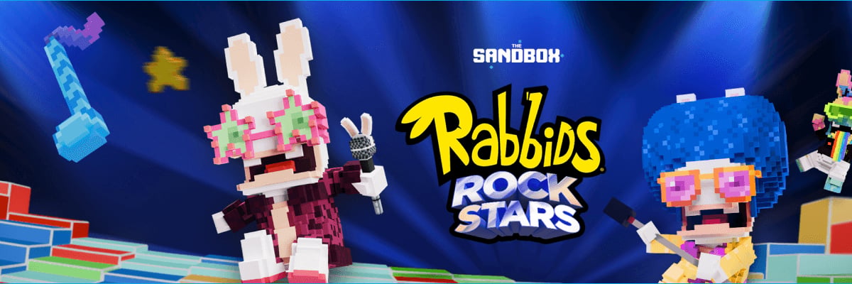 The Sandbox Shop - Rabbids Rockstars Avatar Collection